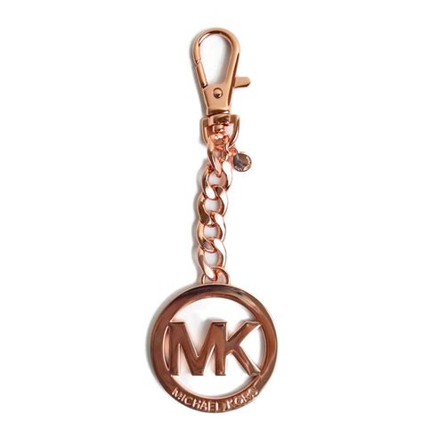 michael kors rose gold keychain|michael kors keychains for sale.